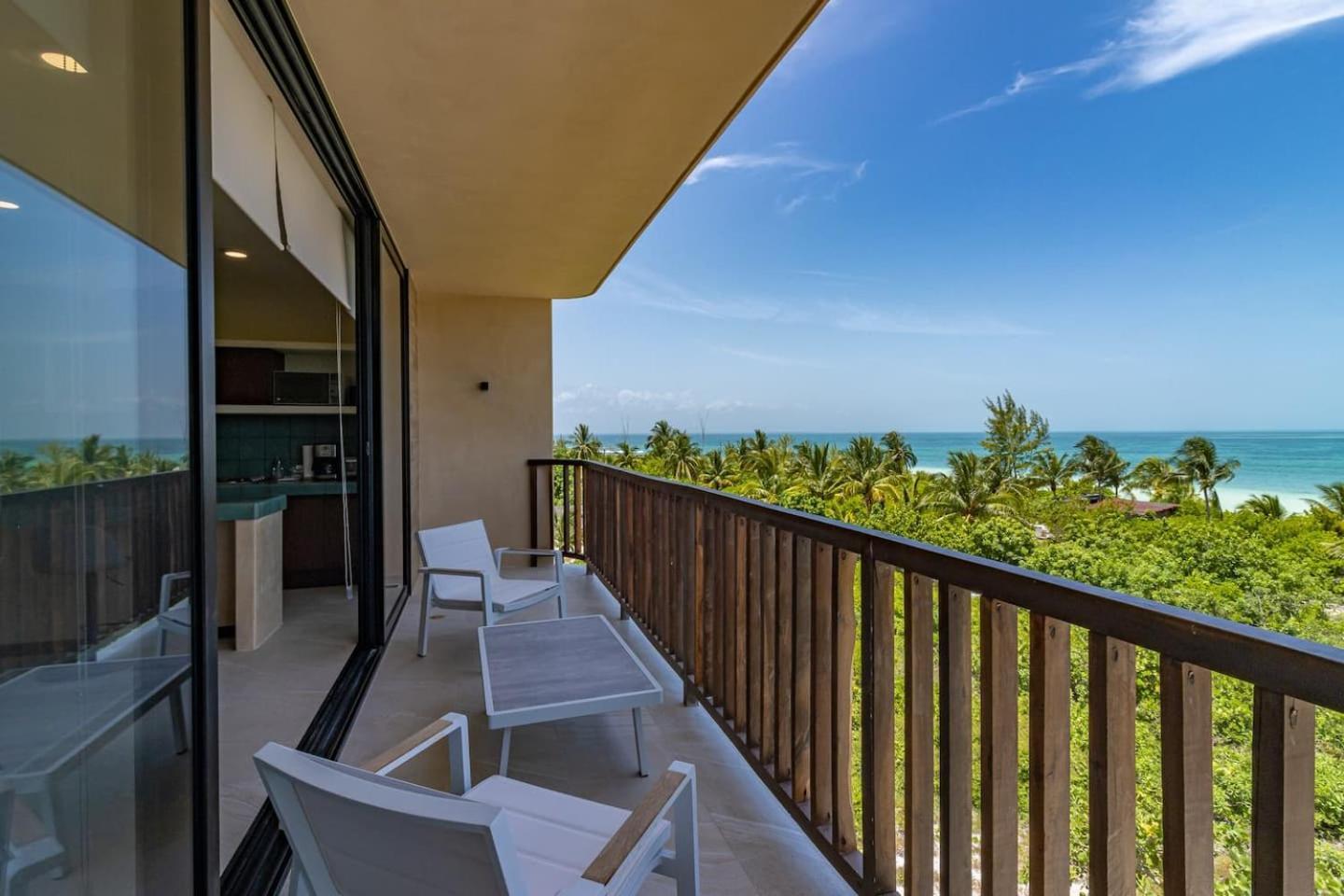 Penthouse Con Alberca Privada Y Hermosas Vistas Al Mar - A301 Isla Holbox Kültér fotó