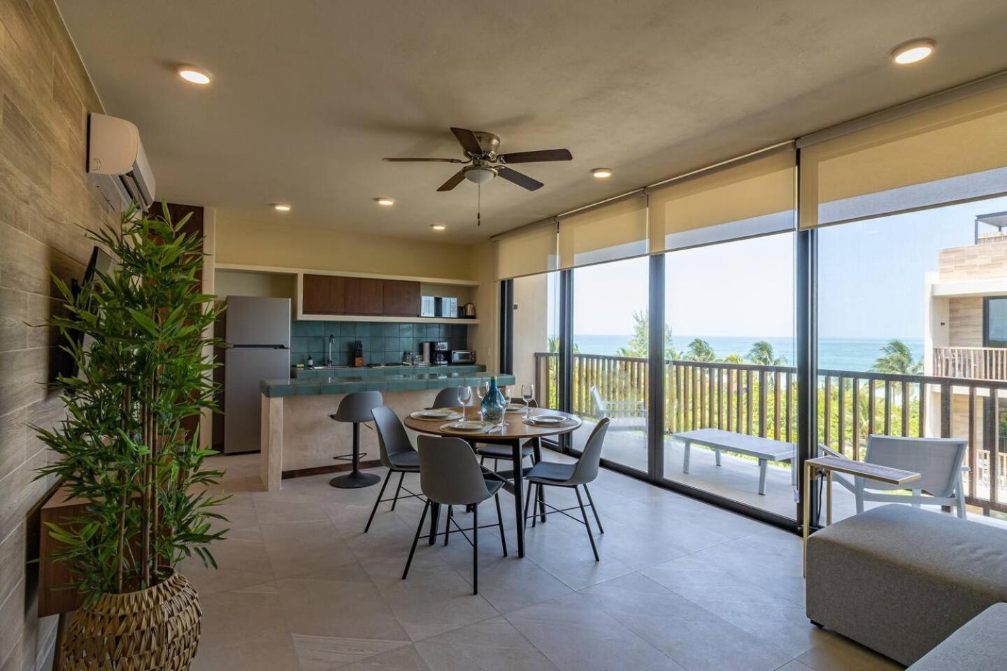 Penthouse Con Alberca Privada Y Hermosas Vistas Al Mar - A301 Isla Holbox Kültér fotó