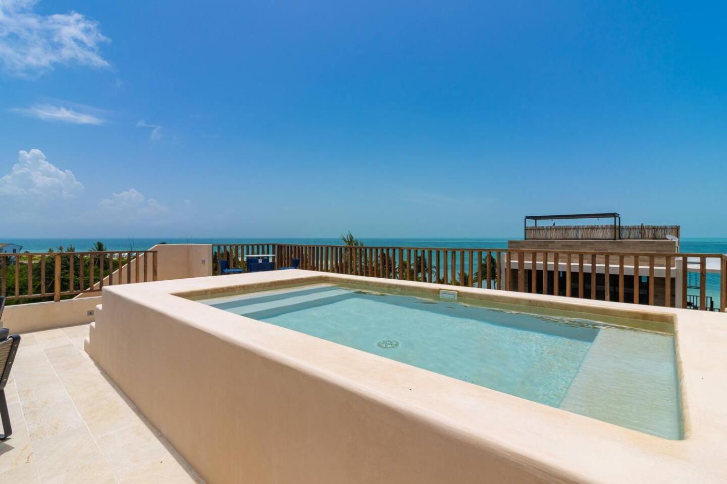 Penthouse Con Alberca Privada Y Hermosas Vistas Al Mar - A301 Isla Holbox Kültér fotó
