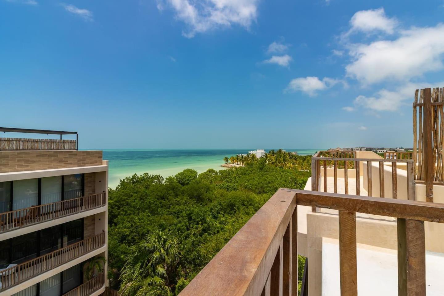 Penthouse Con Alberca Privada Y Hermosas Vistas Al Mar - A301 Isla Holbox Kültér fotó