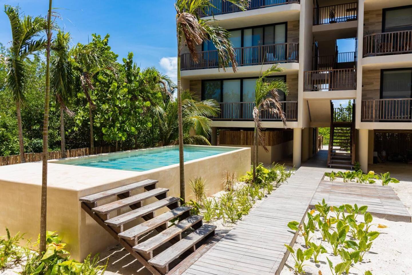 Penthouse Con Alberca Privada Y Hermosas Vistas Al Mar - A301 Isla Holbox Kültér fotó