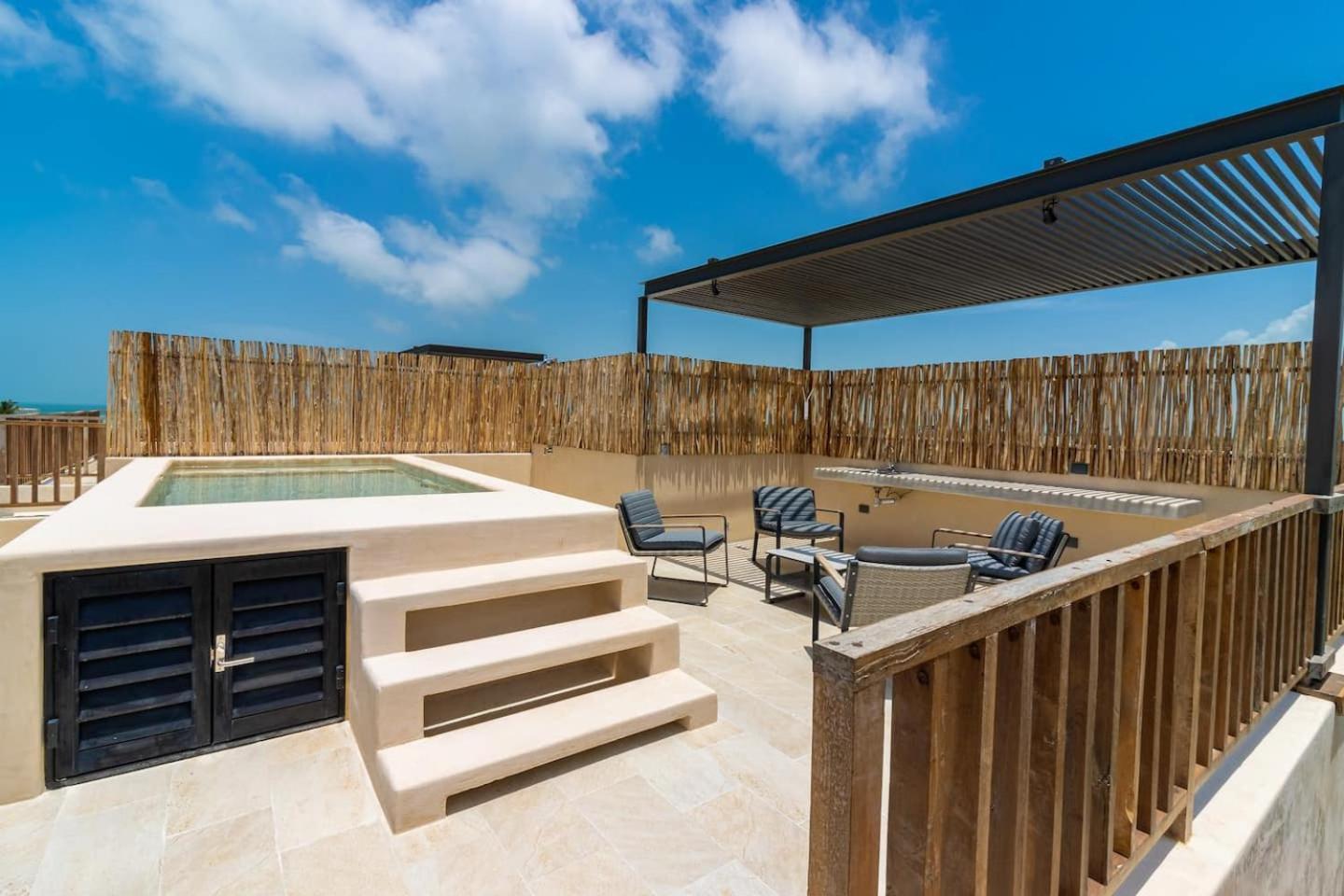 Penthouse Con Alberca Privada Y Hermosas Vistas Al Mar - A301 Isla Holbox Kültér fotó