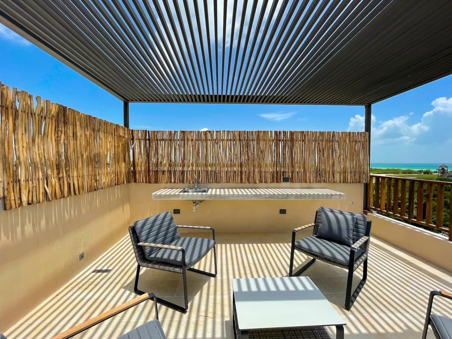 Penthouse Con Alberca Privada Y Hermosas Vistas Al Mar - A301 Isla Holbox Kültér fotó