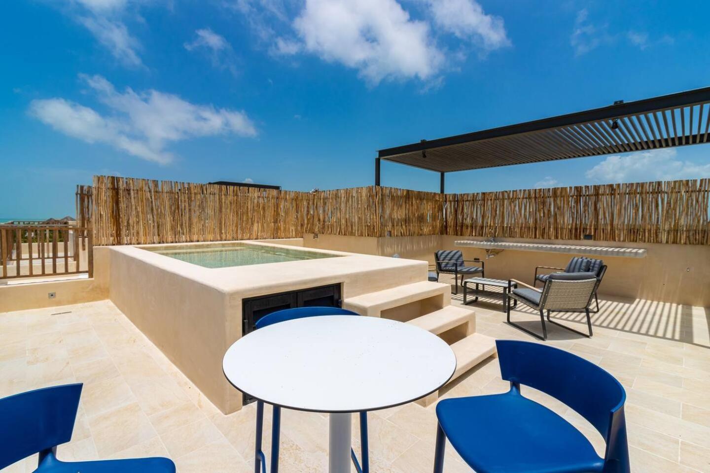 Penthouse Con Alberca Privada Y Hermosas Vistas Al Mar - A301 Isla Holbox Kültér fotó