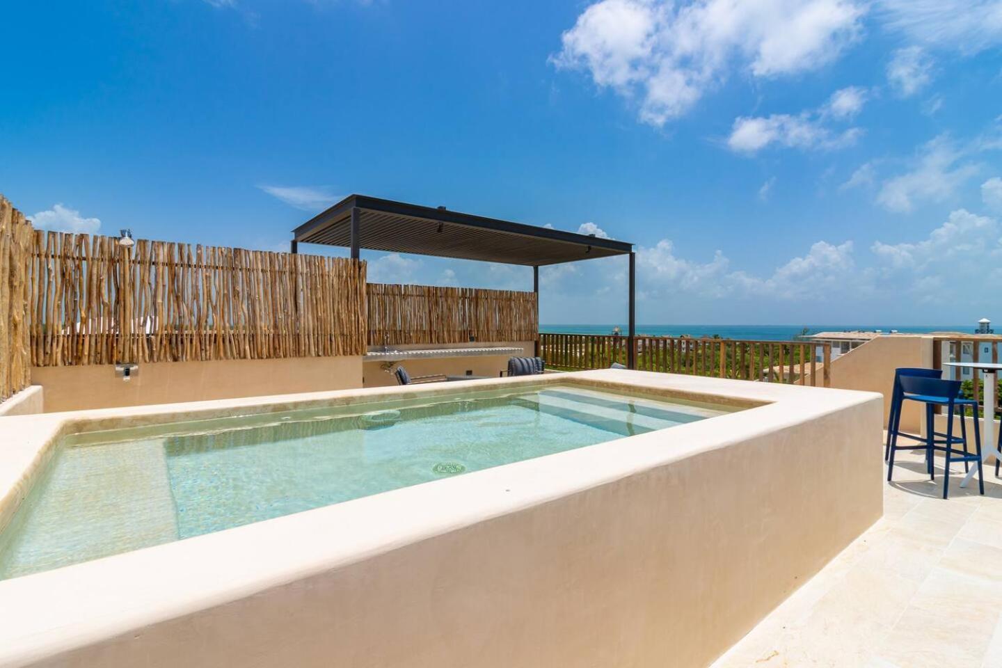 Penthouse Con Alberca Privada Y Hermosas Vistas Al Mar - A301 Isla Holbox Kültér fotó