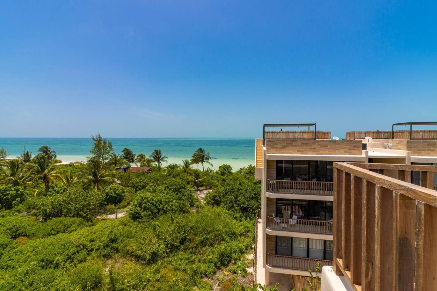 Penthouse Con Alberca Privada Y Hermosas Vistas Al Mar - A301 Isla Holbox Kültér fotó