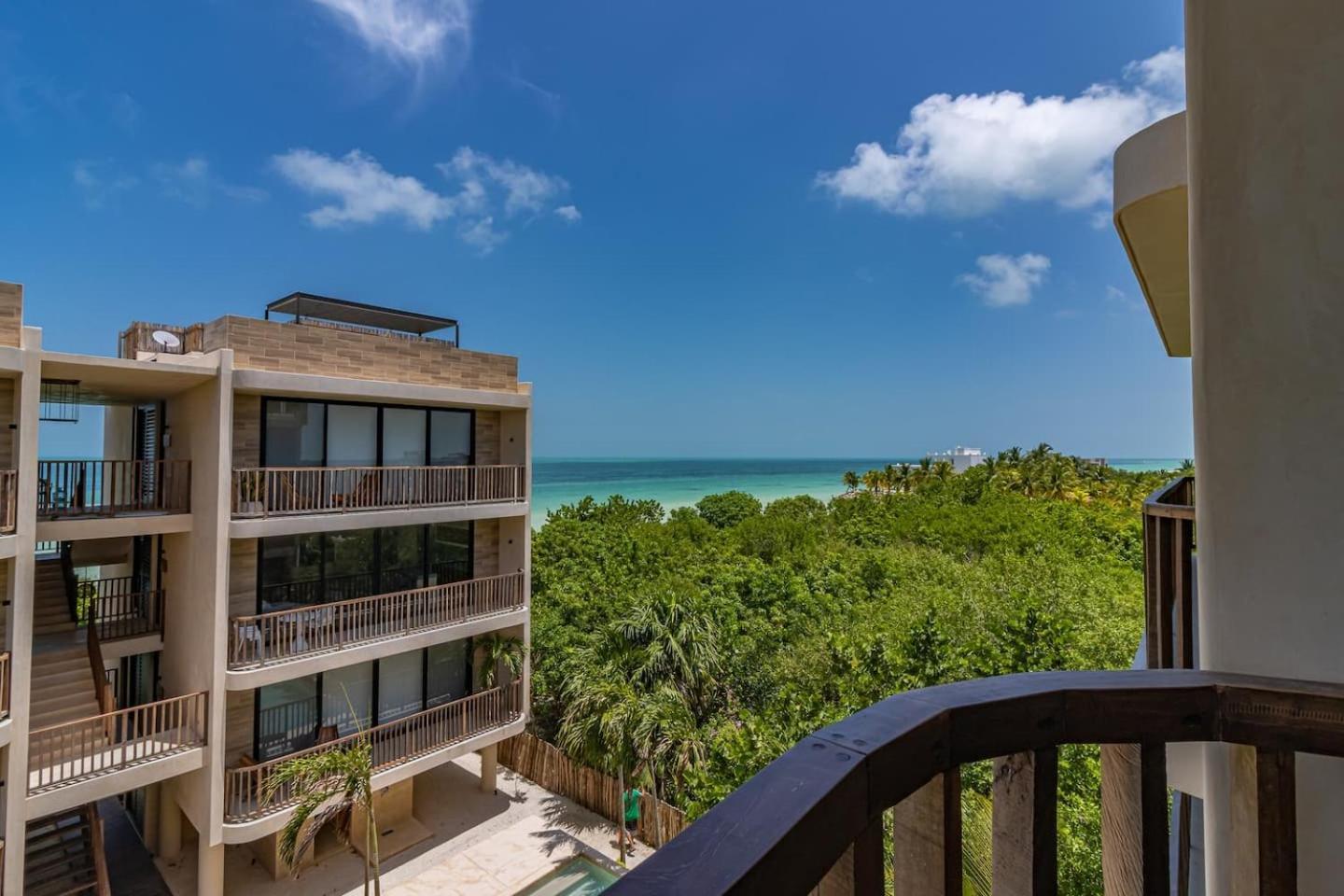 Penthouse Con Alberca Privada Y Hermosas Vistas Al Mar - A301 Isla Holbox Kültér fotó